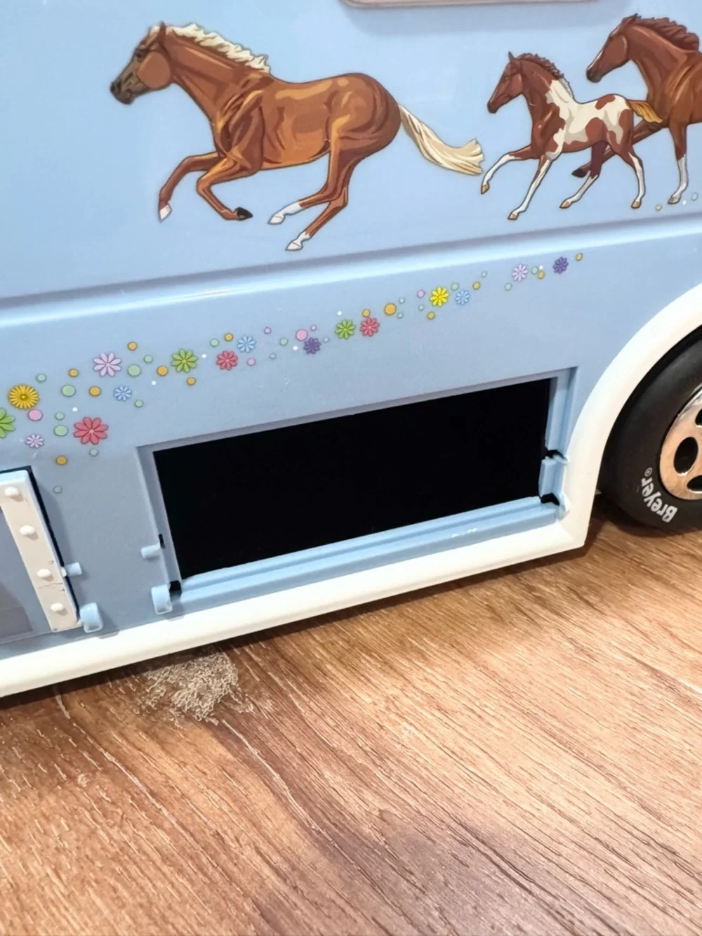 Vintage Breyer Horse Cruiser Trailer Van RV Motorhome 2008 Blue Retired AS IS